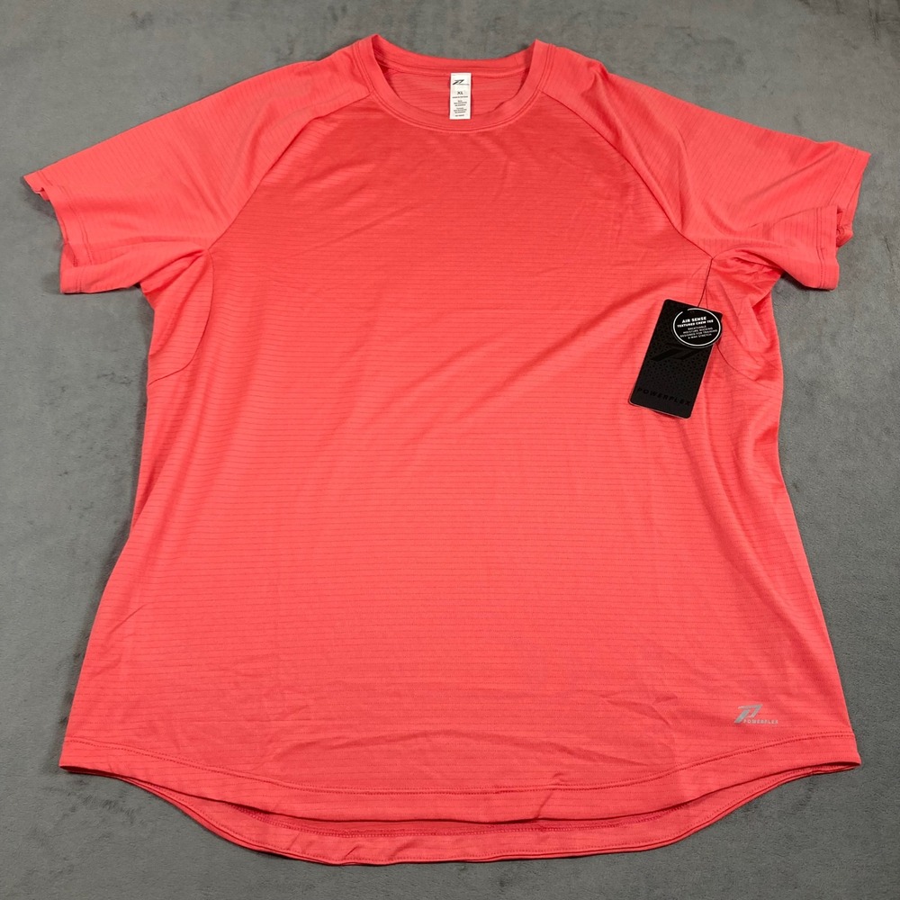 NWT Powerflex Air Sense Frankie Training Tee Calypso Coral Mens XL